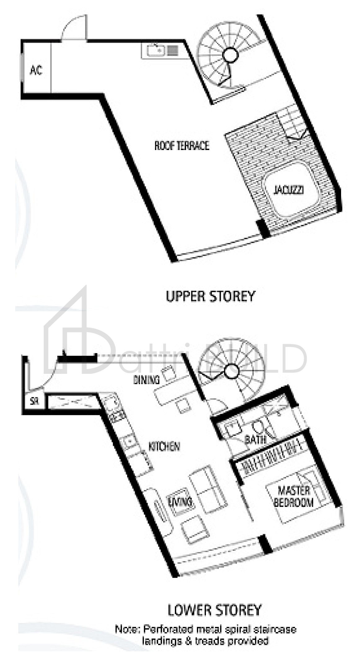 TRIBECA A3 floorplan (watermarked)