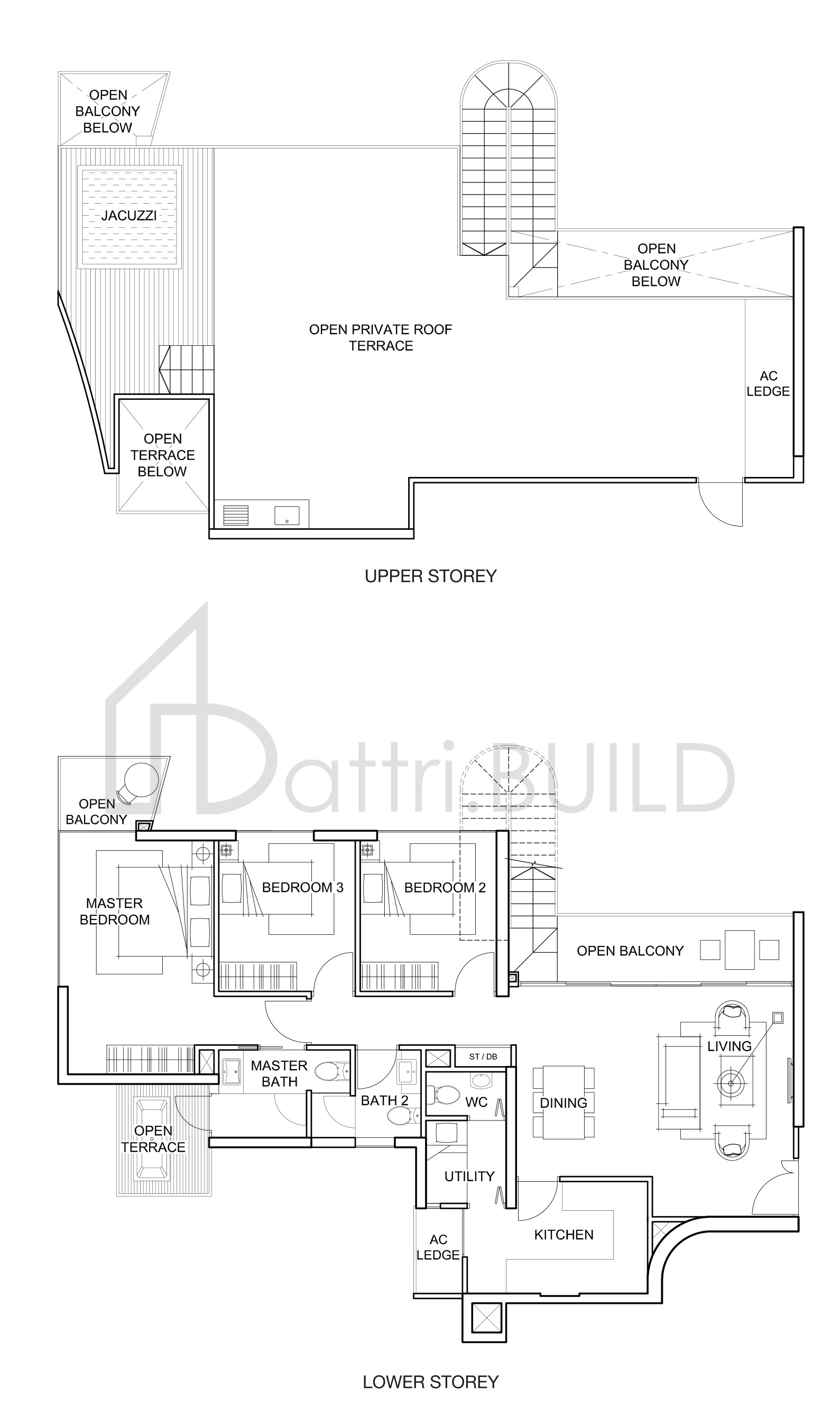 FORESQUE RESIDENCES P14 floorplan (watermarked)