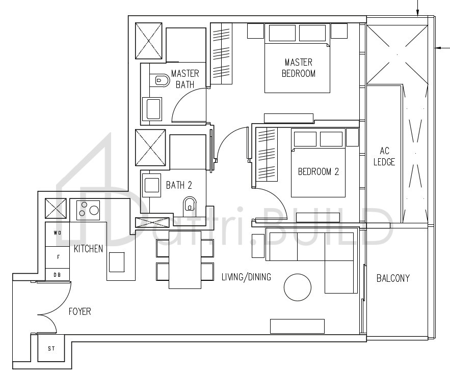 19 NASSIM B2 floorplan (watermarked)