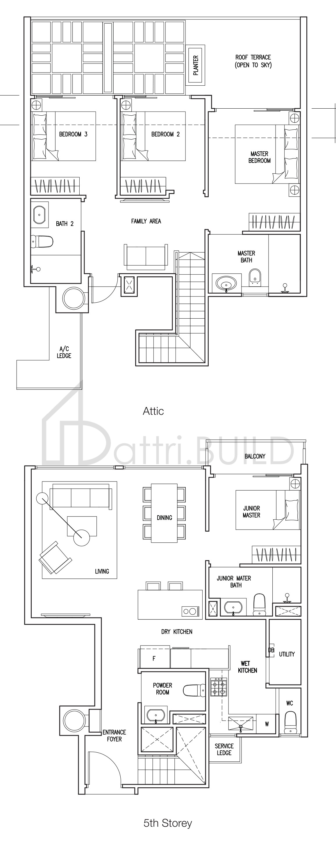 THE NAUTICAL PH8 floorplan (watermarked)