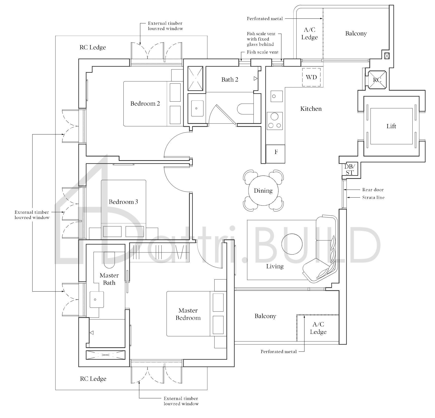 AVENUE SOUTH RESIDENCE CC1 floorplan (watermarked)