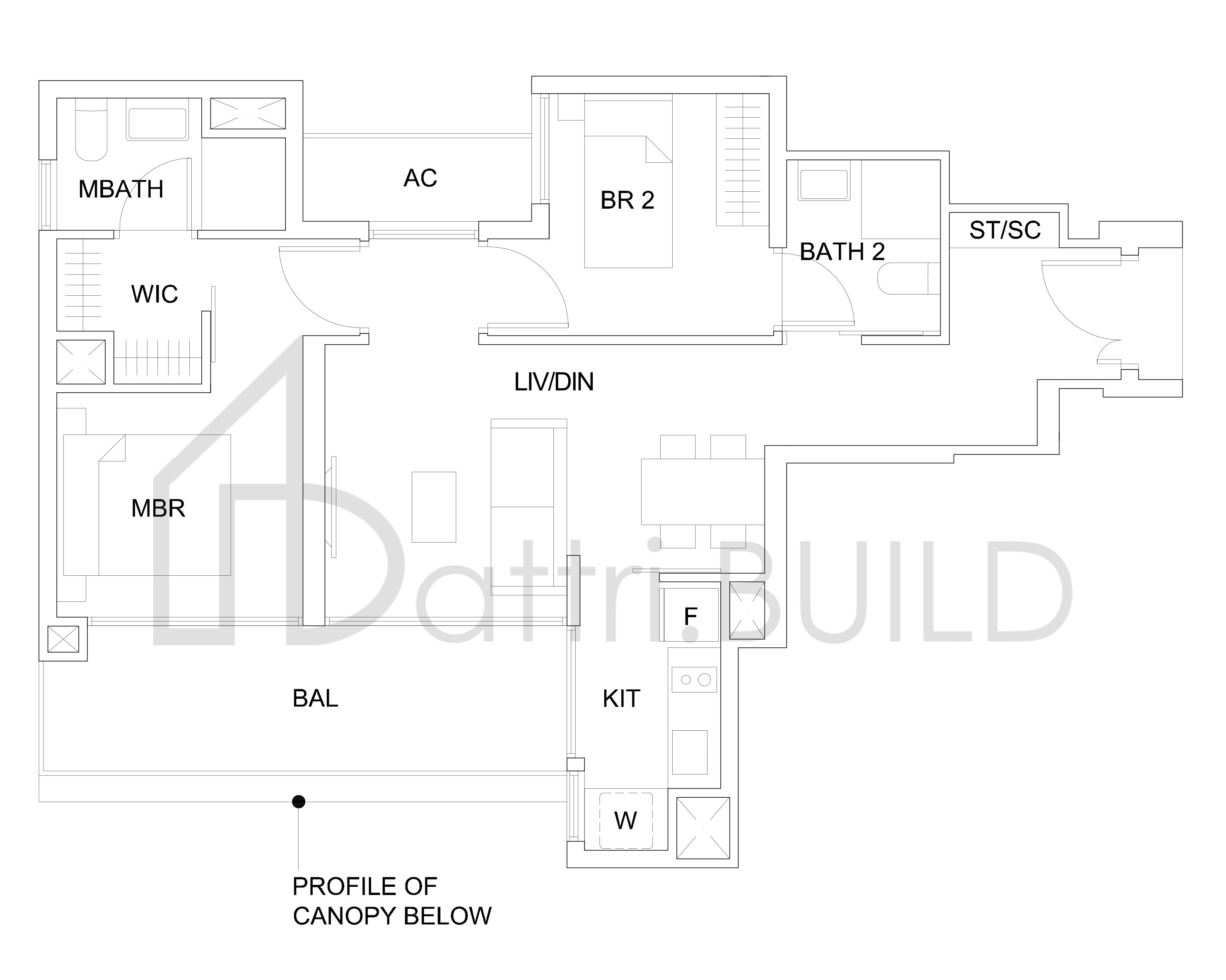 SKY VUE B2c1(2-br Suite) floorplan (watermarked)