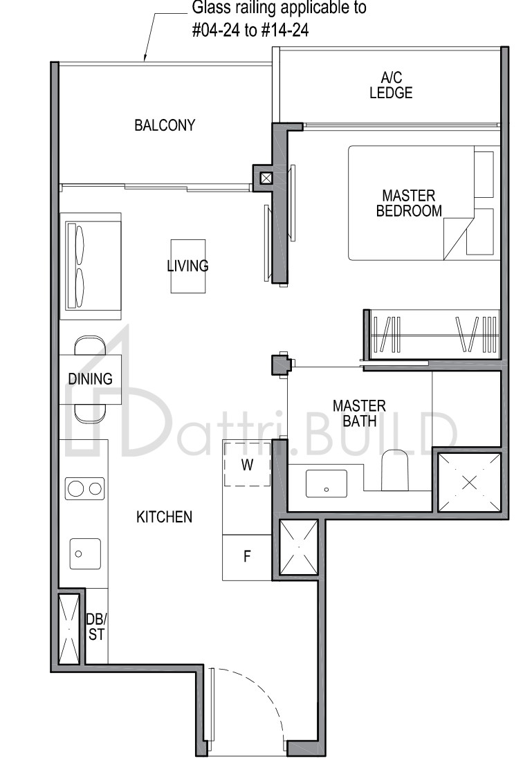 PARK COLONIAL 1B2 floorplan (watermarked)
