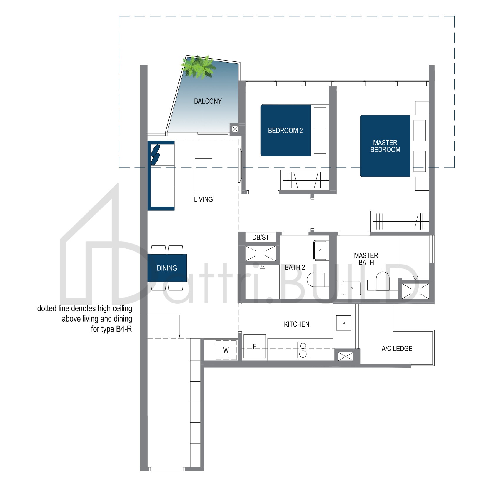 LAKE GRANDE B4 floorplan (watermarked)