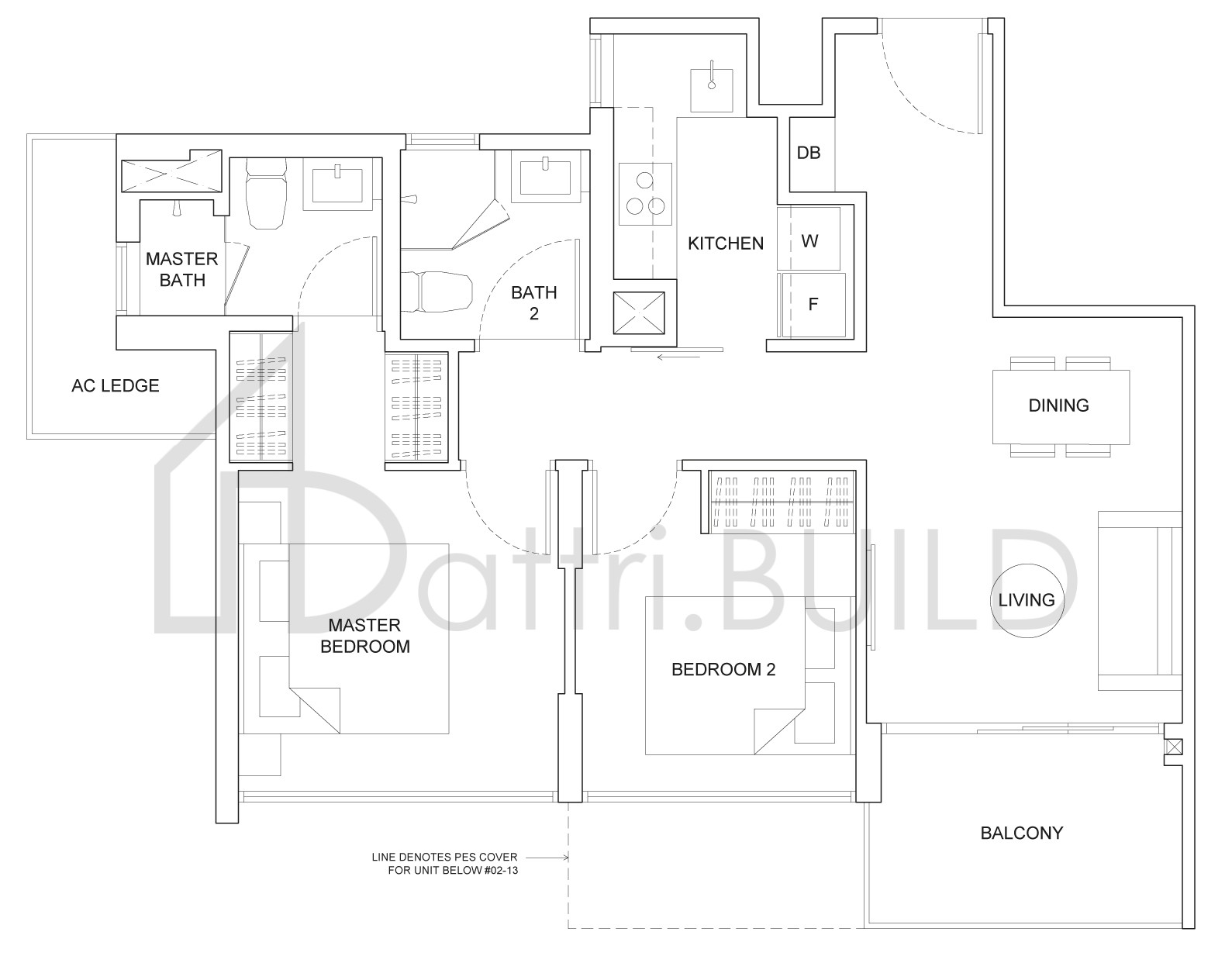 THE CRITERION A2 floorplan (watermarked)