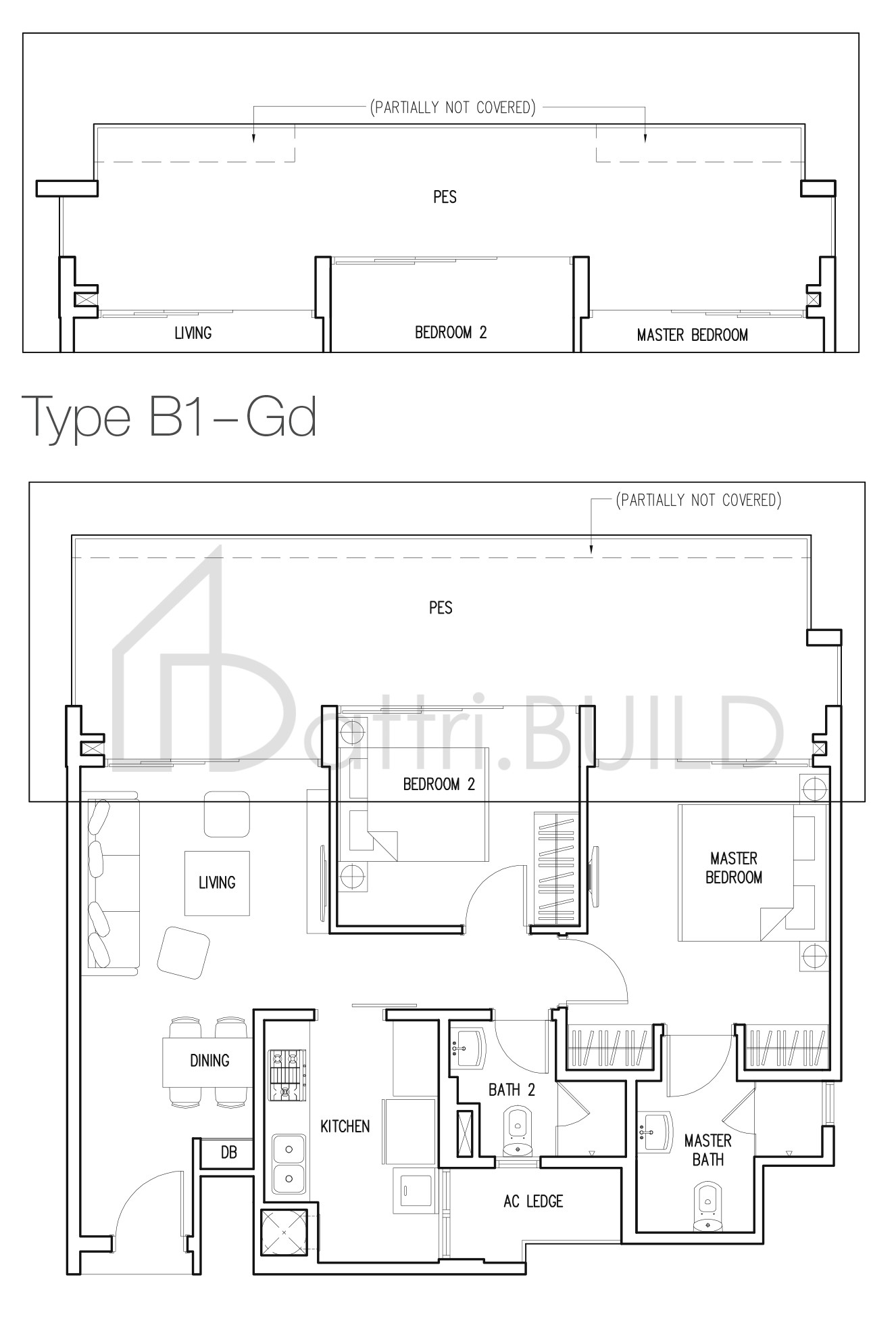 THE MILTONIA RESIDENCES B1-Gd floorplan (watermarked)