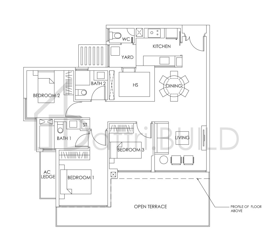 BEDOK RESIDENCES C1e (T) floorplan (watermarked)