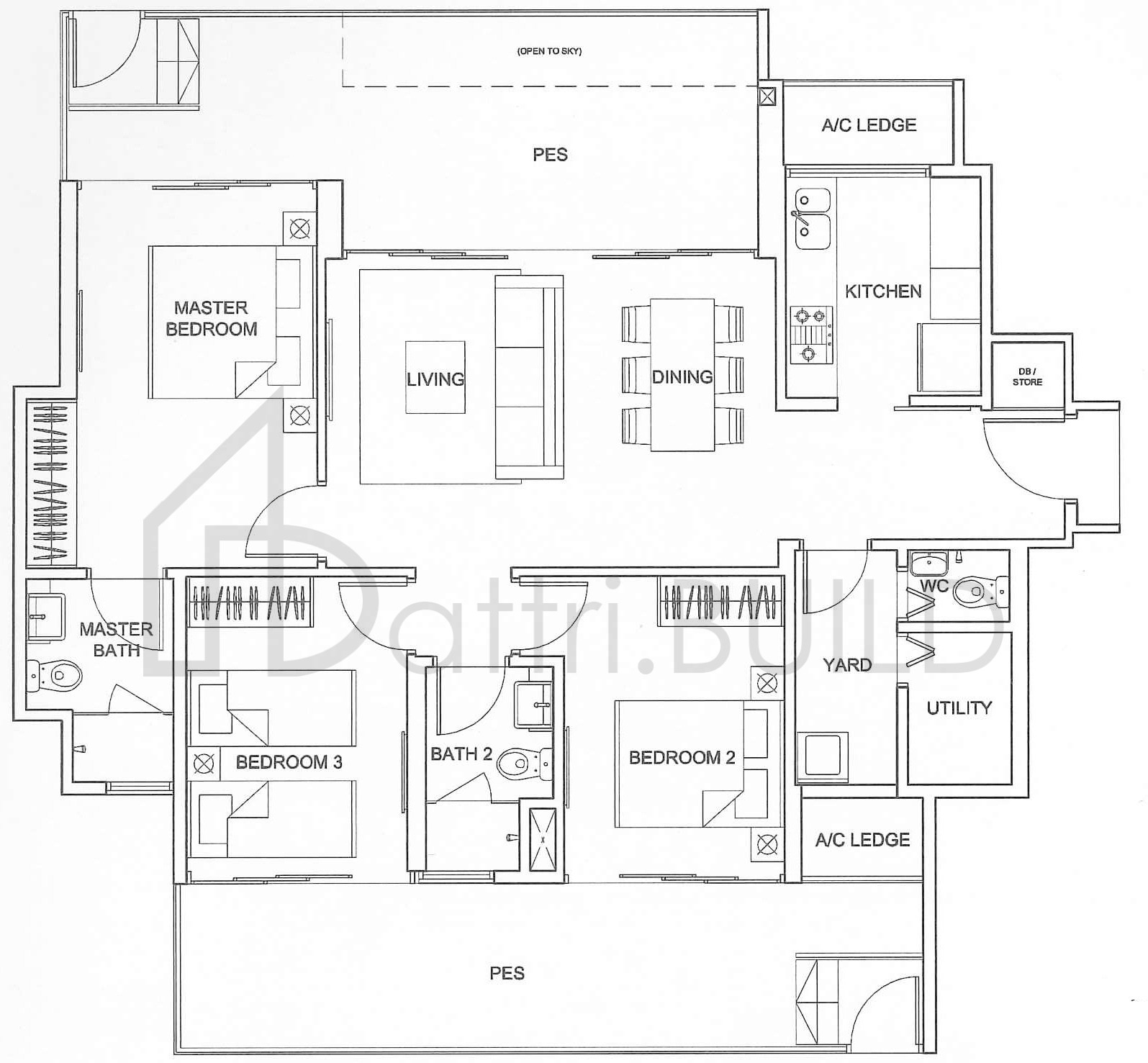 SEA ESTA C4-G floorplan (watermarked)