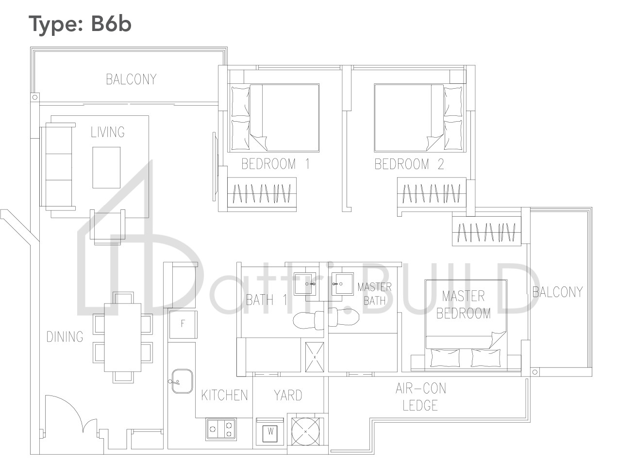 WATERCOLOURS B6b floorplan (watermarked)