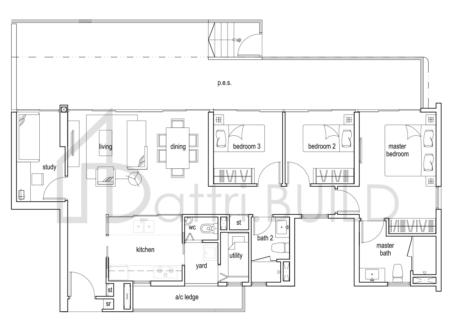 TREE HOUSE BS1p floorplan (watermarked)