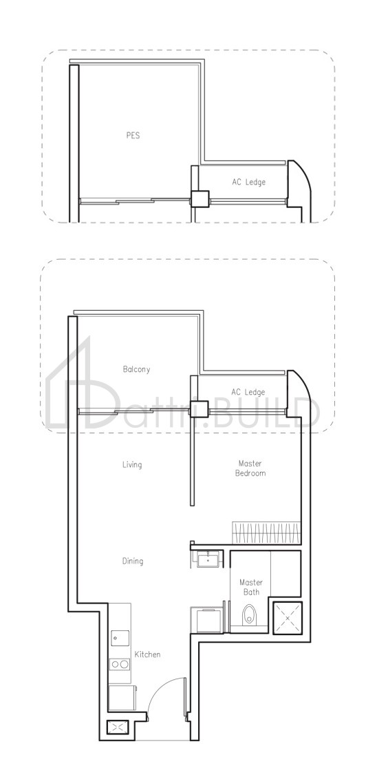 LAKEVILLE A1-P floorplan (watermarked)