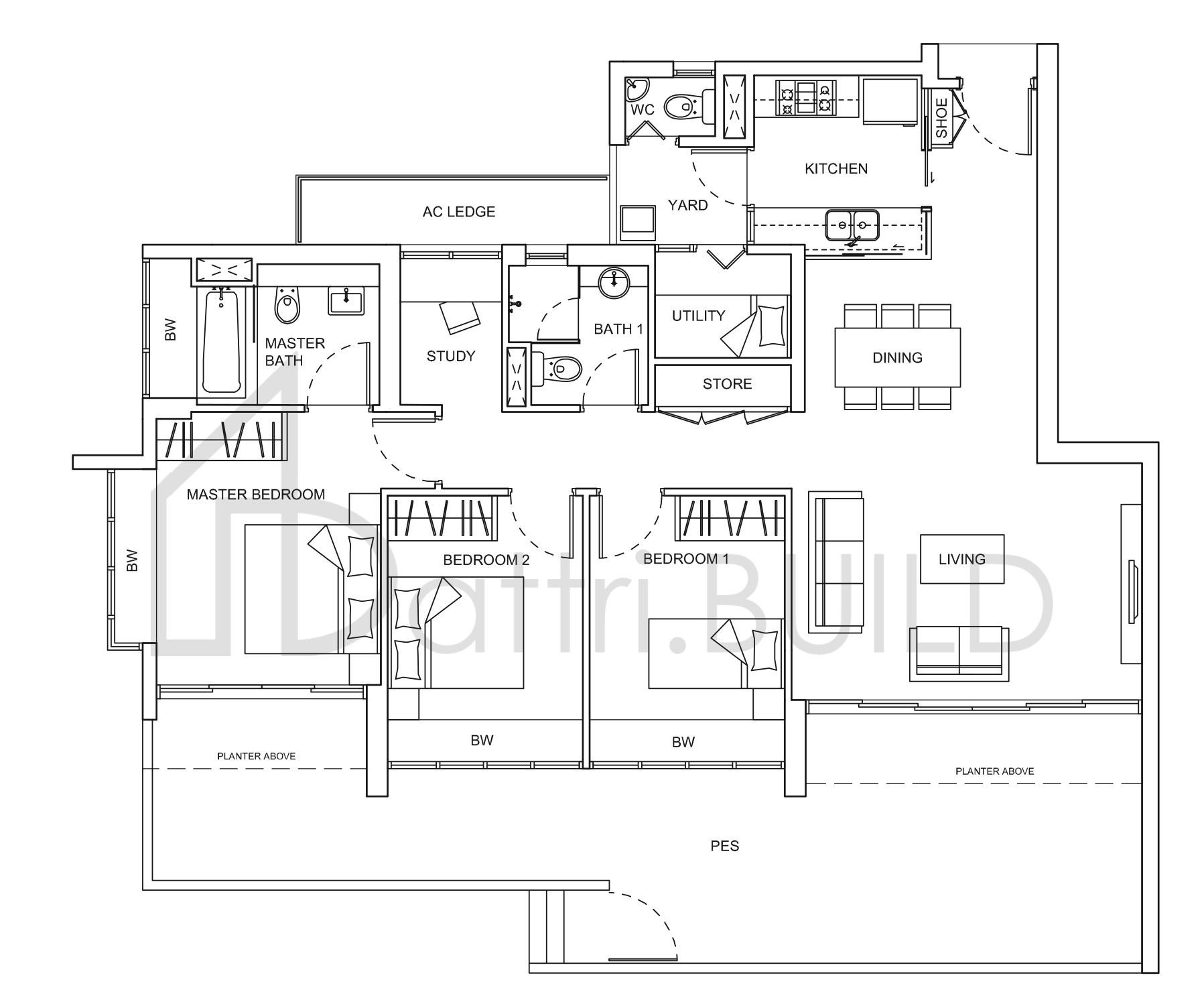 LIVIA D2ap floorplan (watermarked)