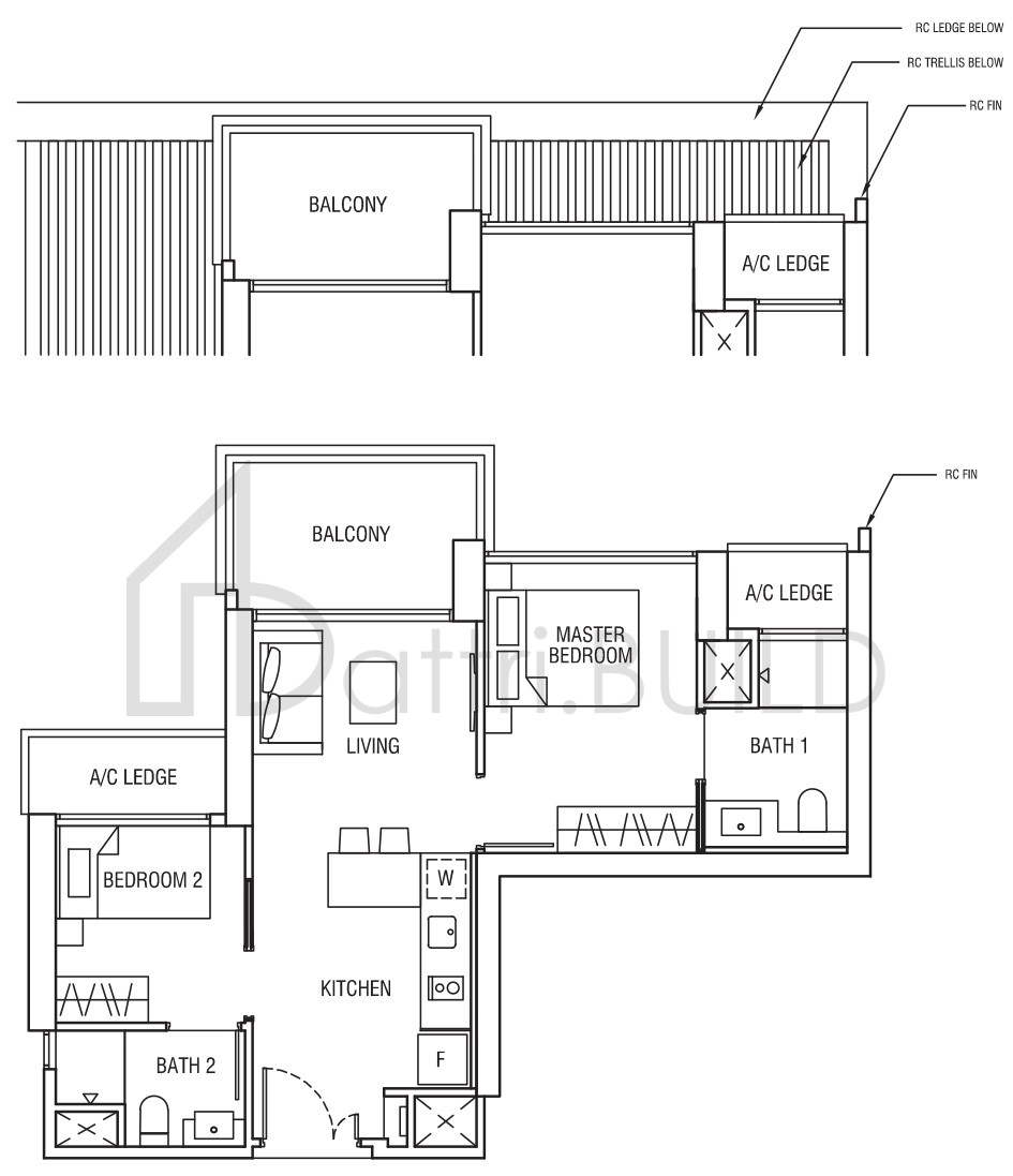 ALEX RESIDENCES B2f floorplan (watermarked)