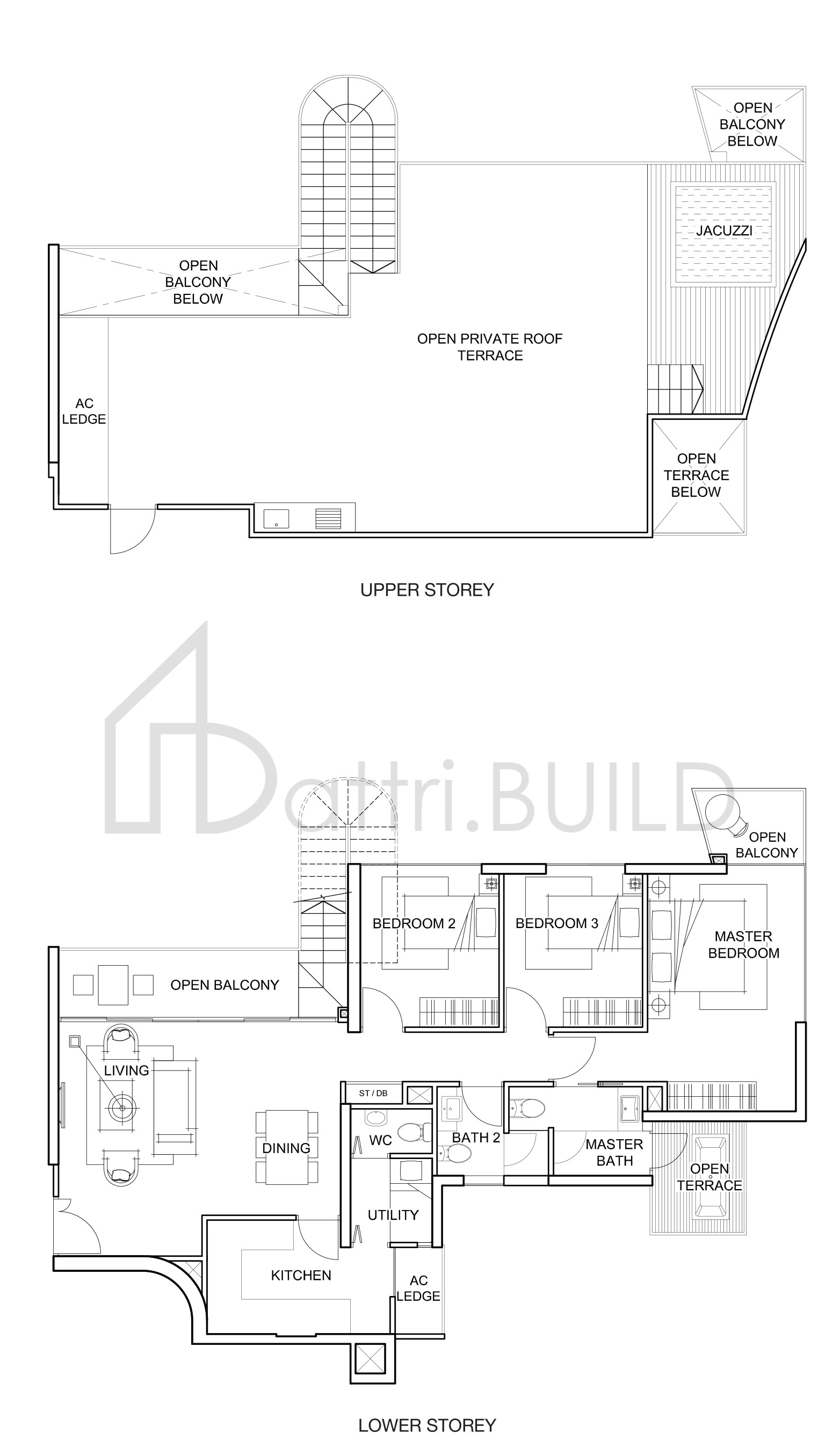 FORESQUE RESIDENCES P17 floorplan (watermarked)