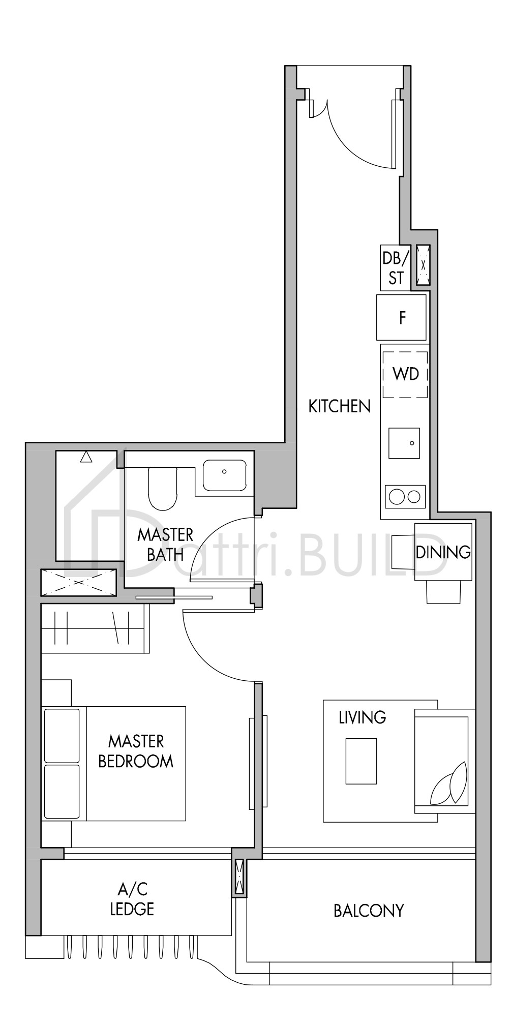 THE TRE VER A3 floorplan (watermarked)
