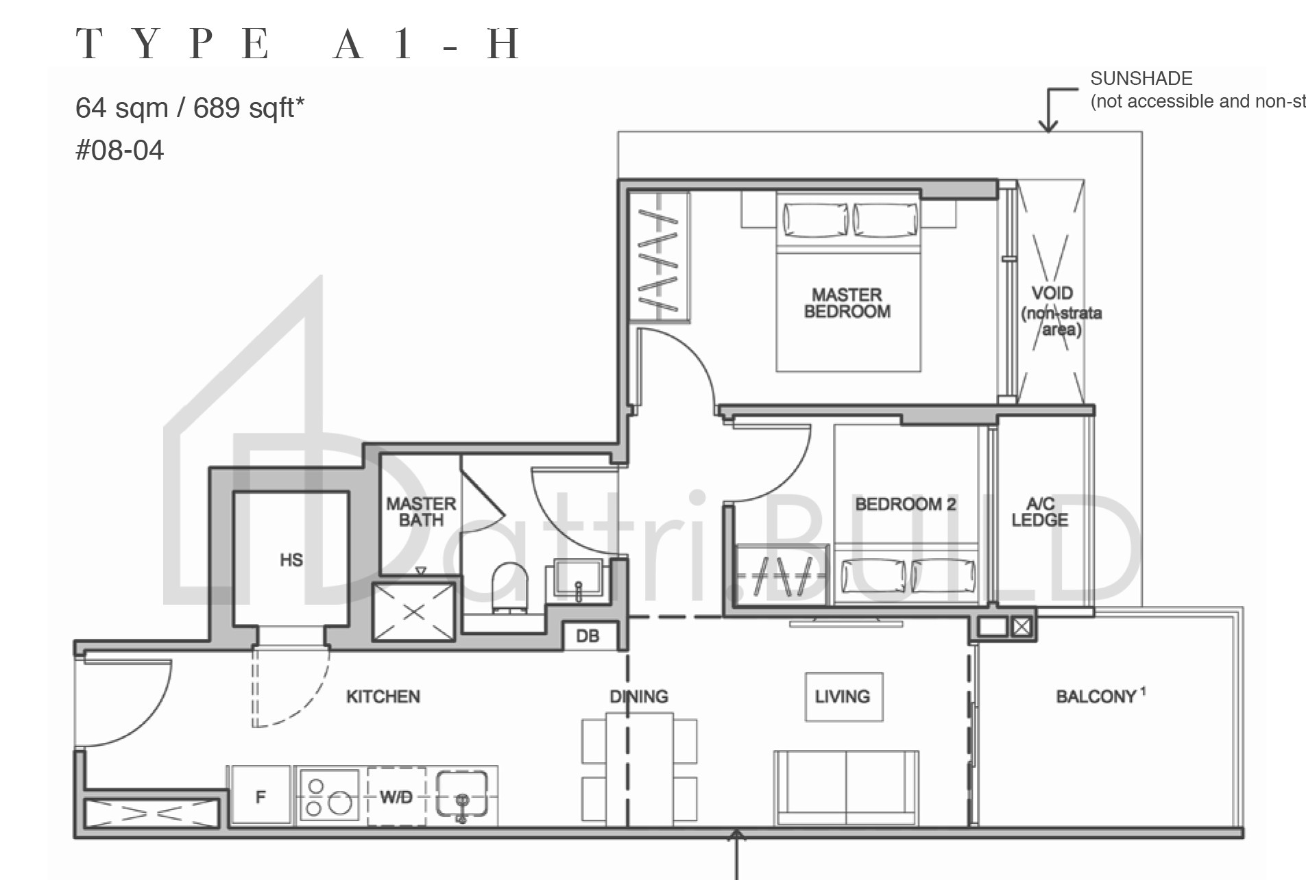 THE ADDITION A1-H floorplan (watermarked)