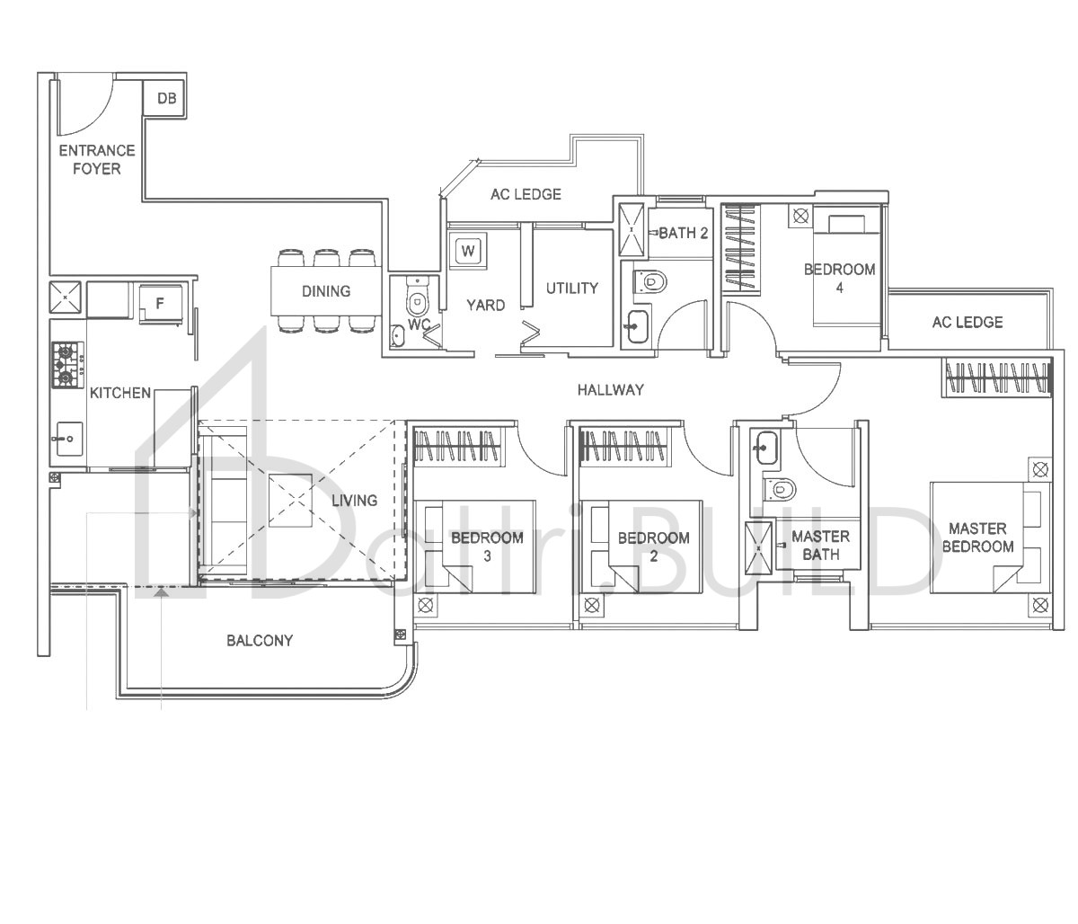 HUNDRED PALMS RESIDENCES D1 floorplan (watermarked)