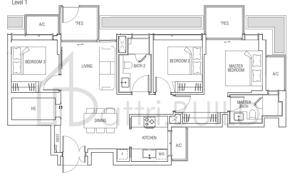 JERVOIS MANSION C2-G floorplan (watermarked)