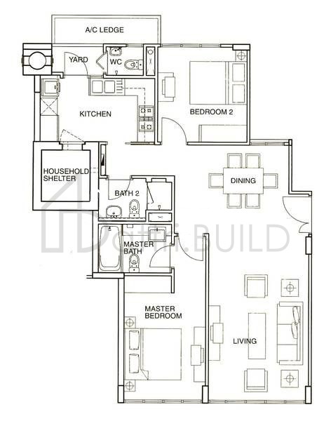 THE TRESOR B1 floorplan (watermarked)