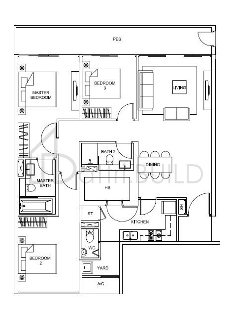 WILKIE STUDIO C6P floorplan (watermarked)