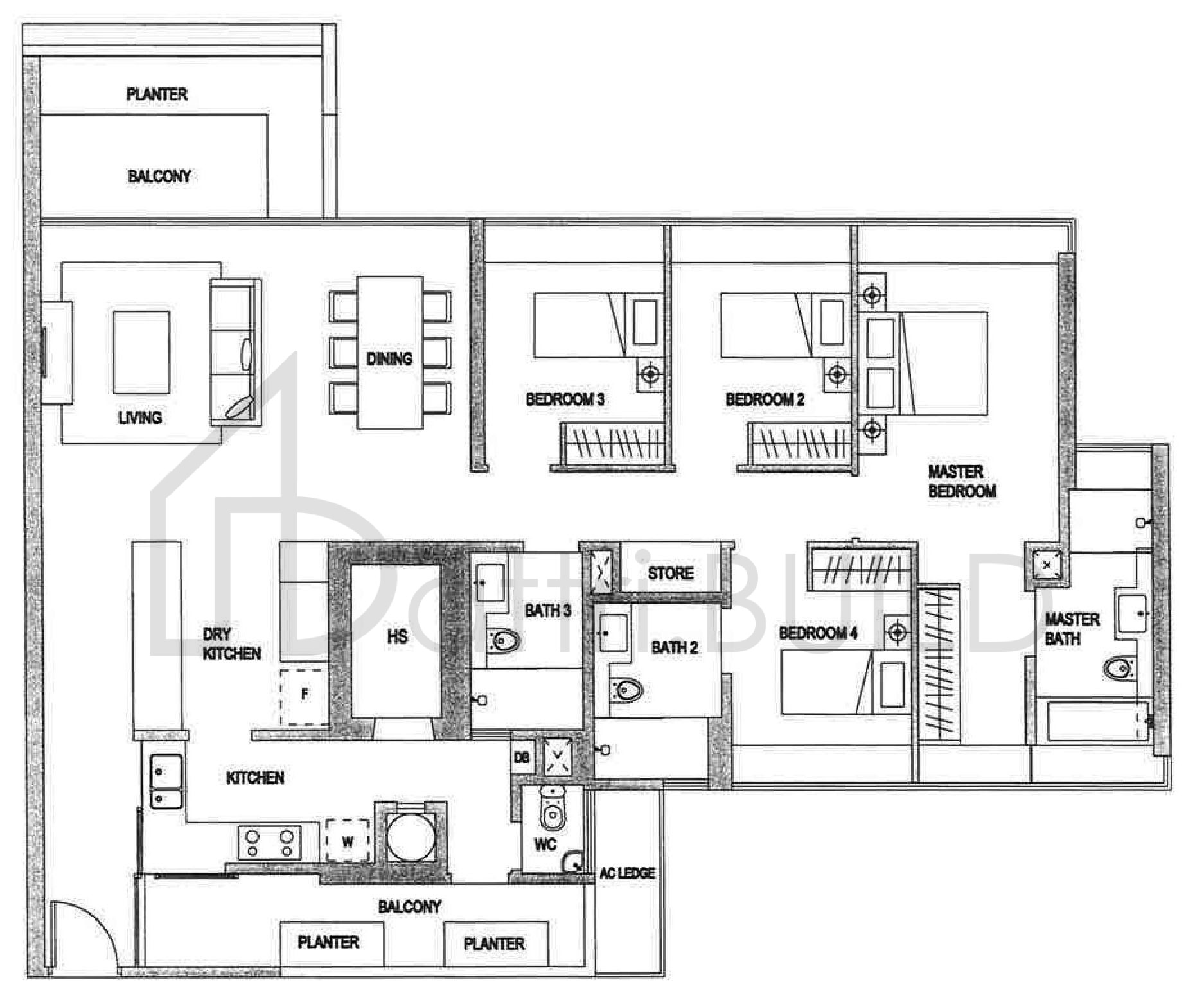 THE MINTON G1 floorplan (watermarked)