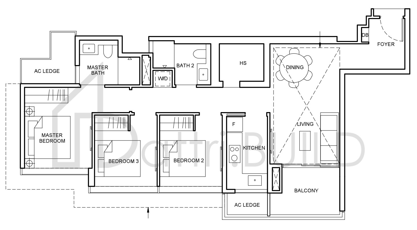 FORETT AT BUKIT TIMAH C1d floorplan (watermarked)