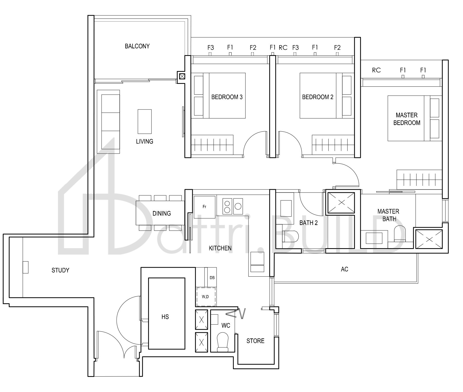 PENROSE (3+1)c floorplan (watermarked)
