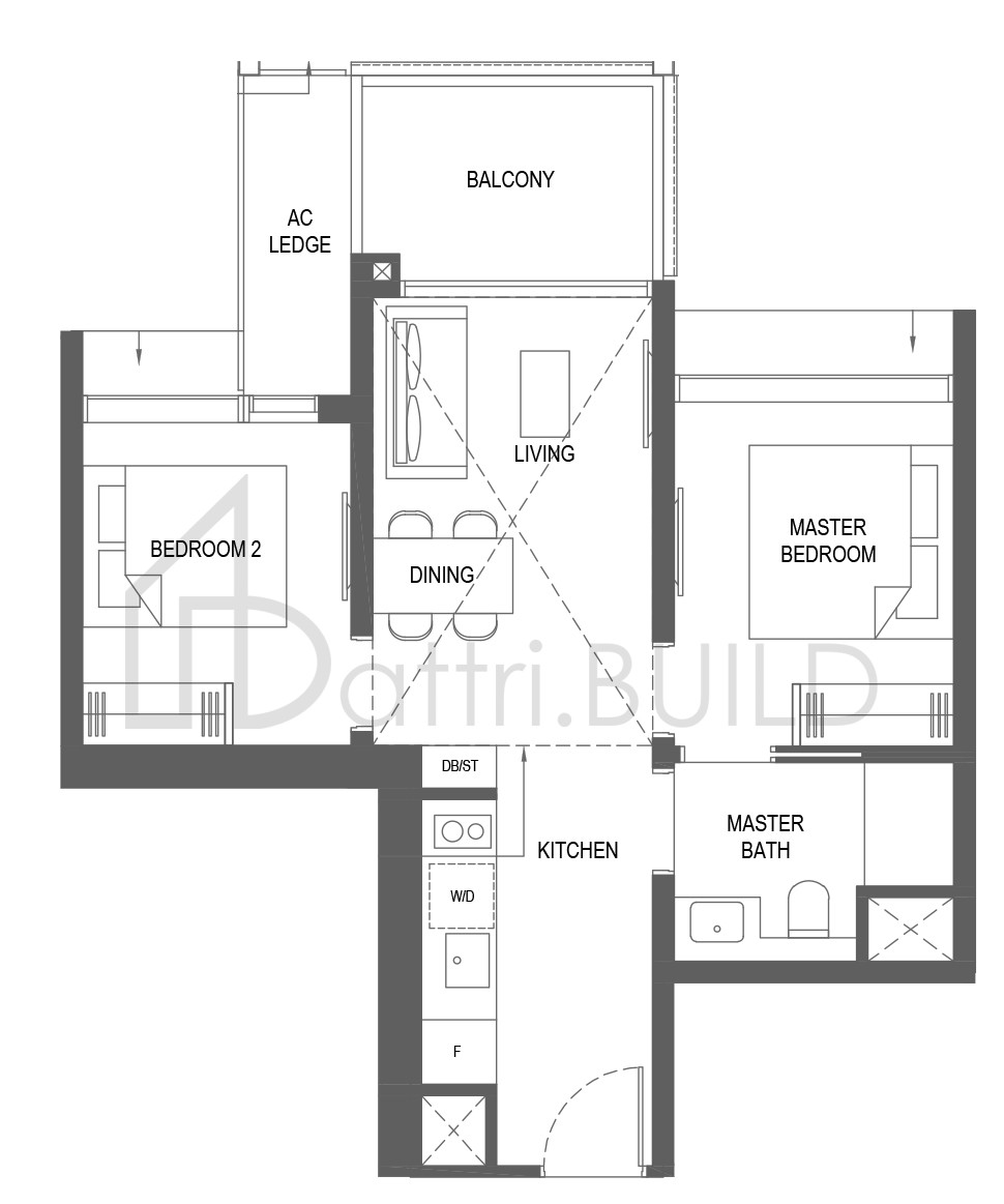THE M B5-R floorplan (watermarked)