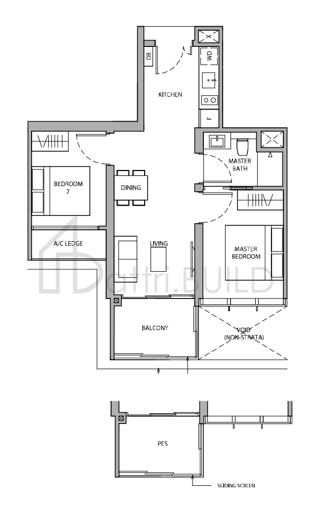 DAIRY FARM RESIDENCES 2A1-G1 floorplan (watermarked)