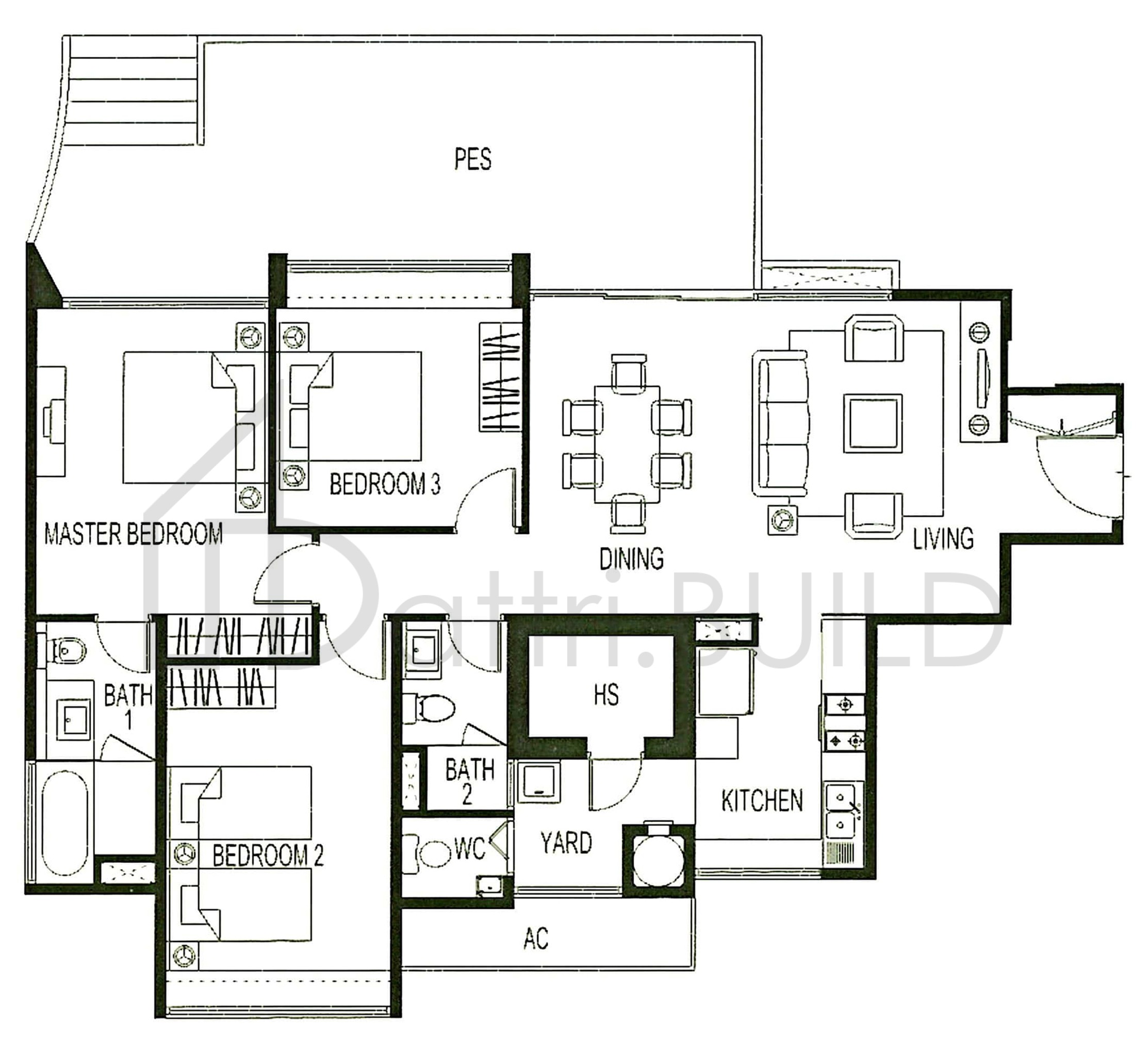 BELMOND GREEN C2p floorplan (watermarked)