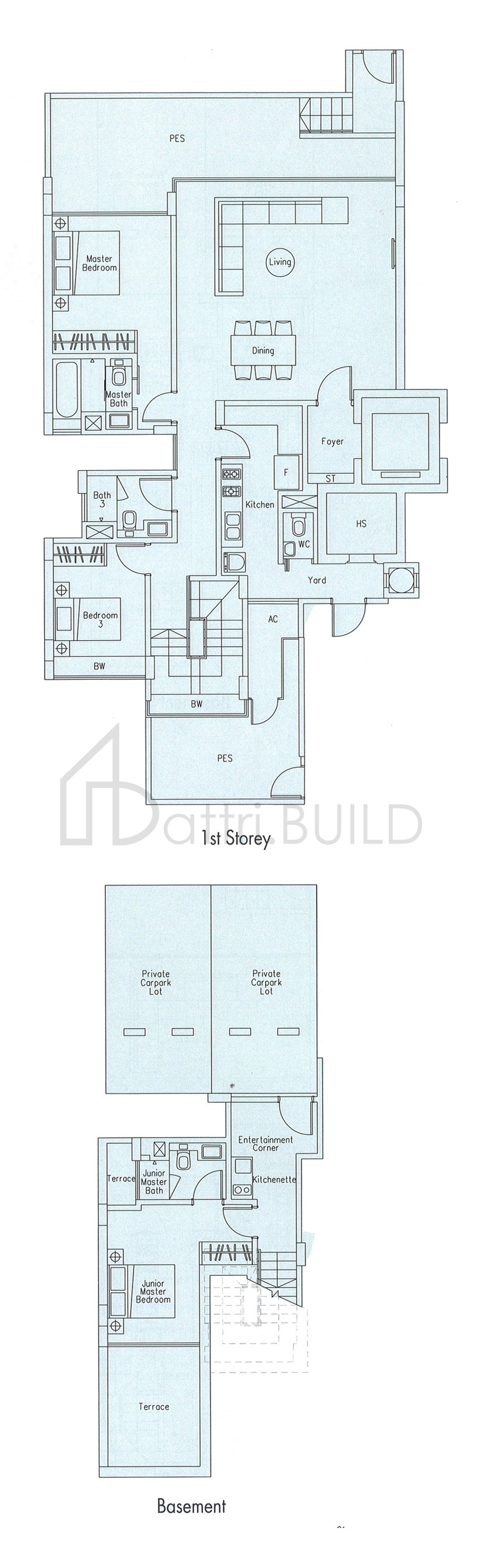 THE BEVERLY B1i-G floorplan (watermarked)