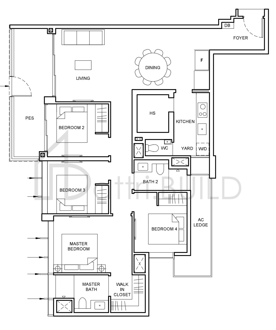 FORETT AT BUKIT TIMAH D2(pd) floorplan (watermarked)