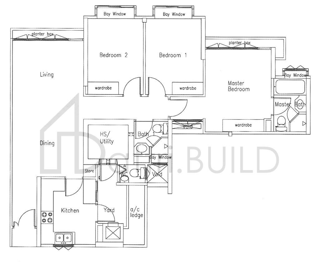 BISHAN LOFT A1(PE) floorplan (watermarked)