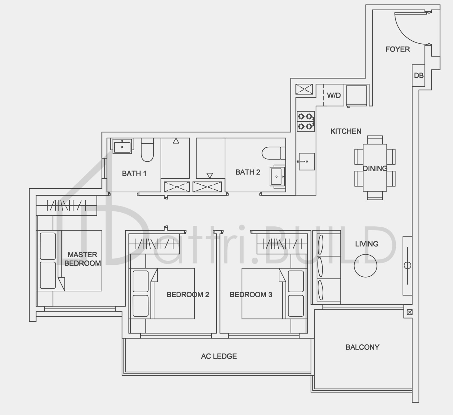 URBAN TREASURES 3A floorplan (watermarked)