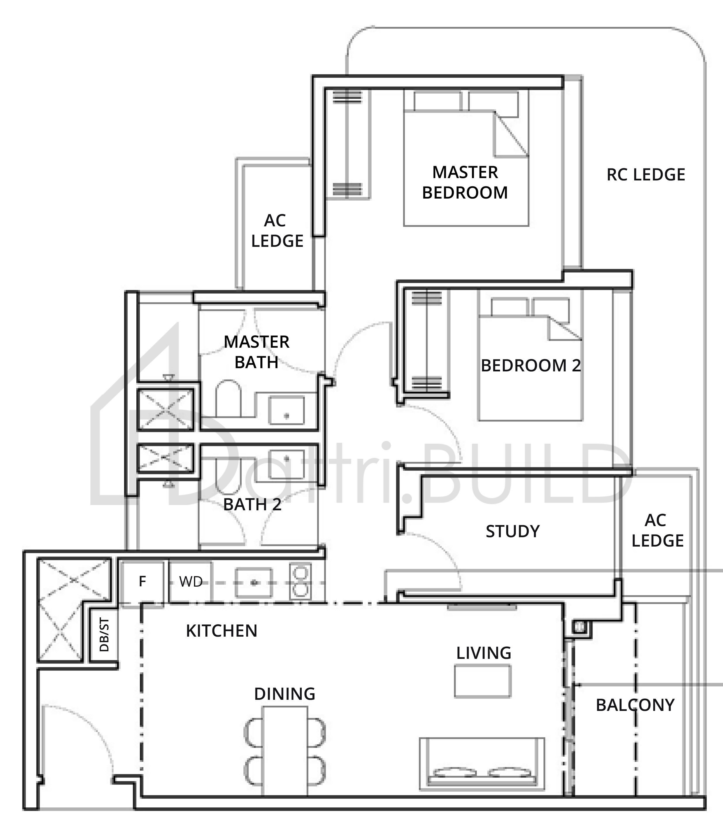 ONE NORTH EDEN B6 floorplan (watermarked)