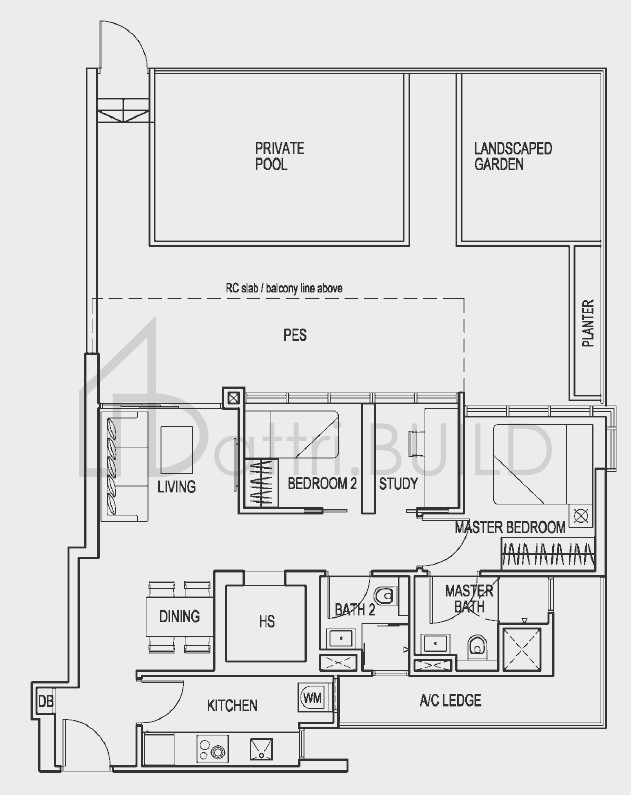 26 NEWTON C1-G floorplan (watermarked)