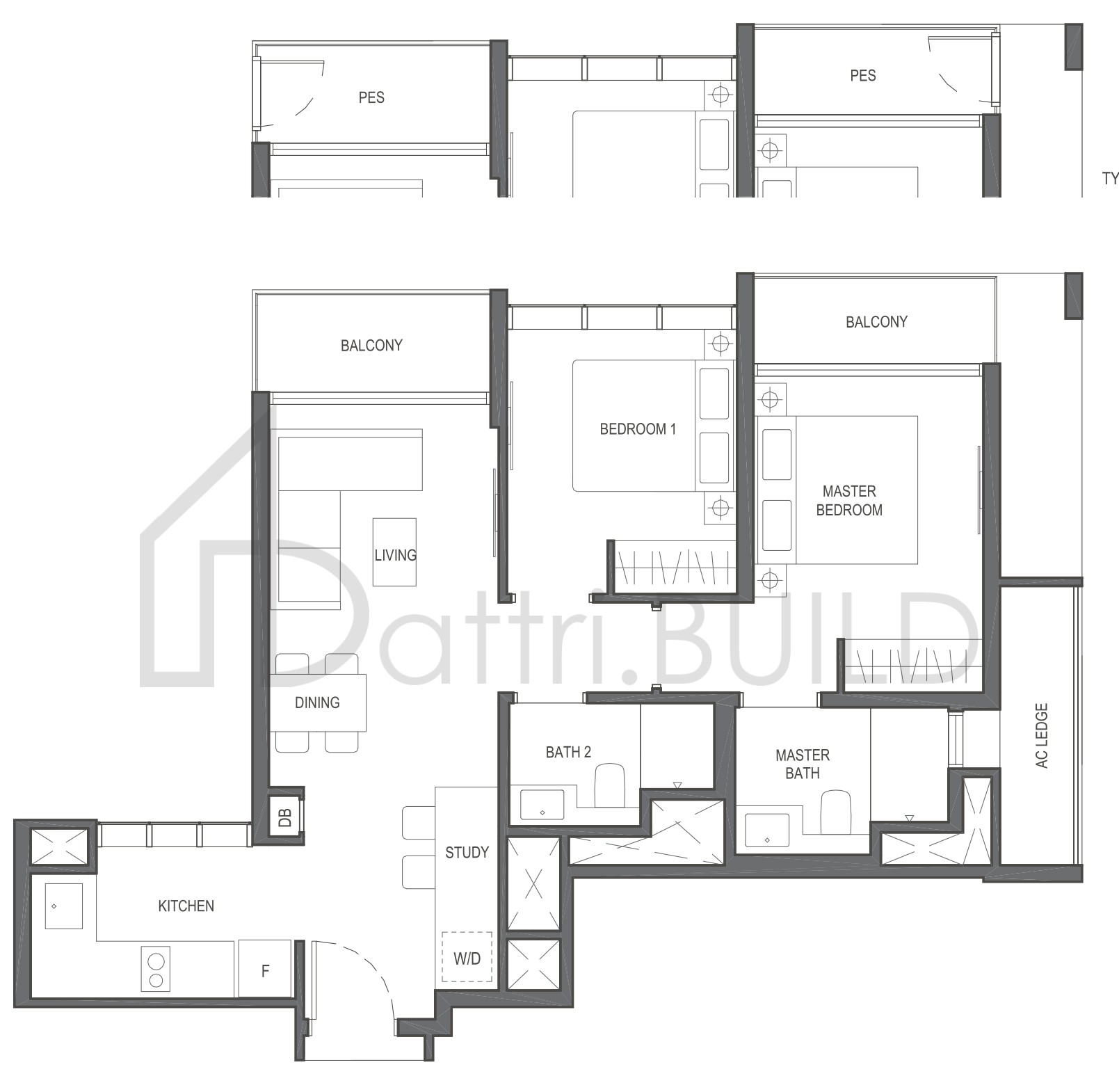 THE ESSENCE B5 floorplan (watermarked)