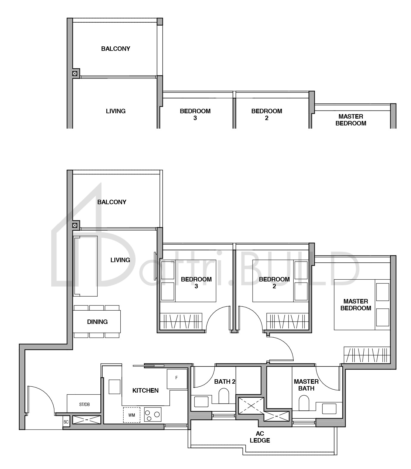 ROYALGREEN C-1(h) floorplan (watermarked)