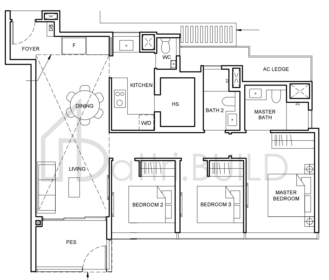 FORETT AT BUKIT TIMAH C3a(pd) floorplan (watermarked)