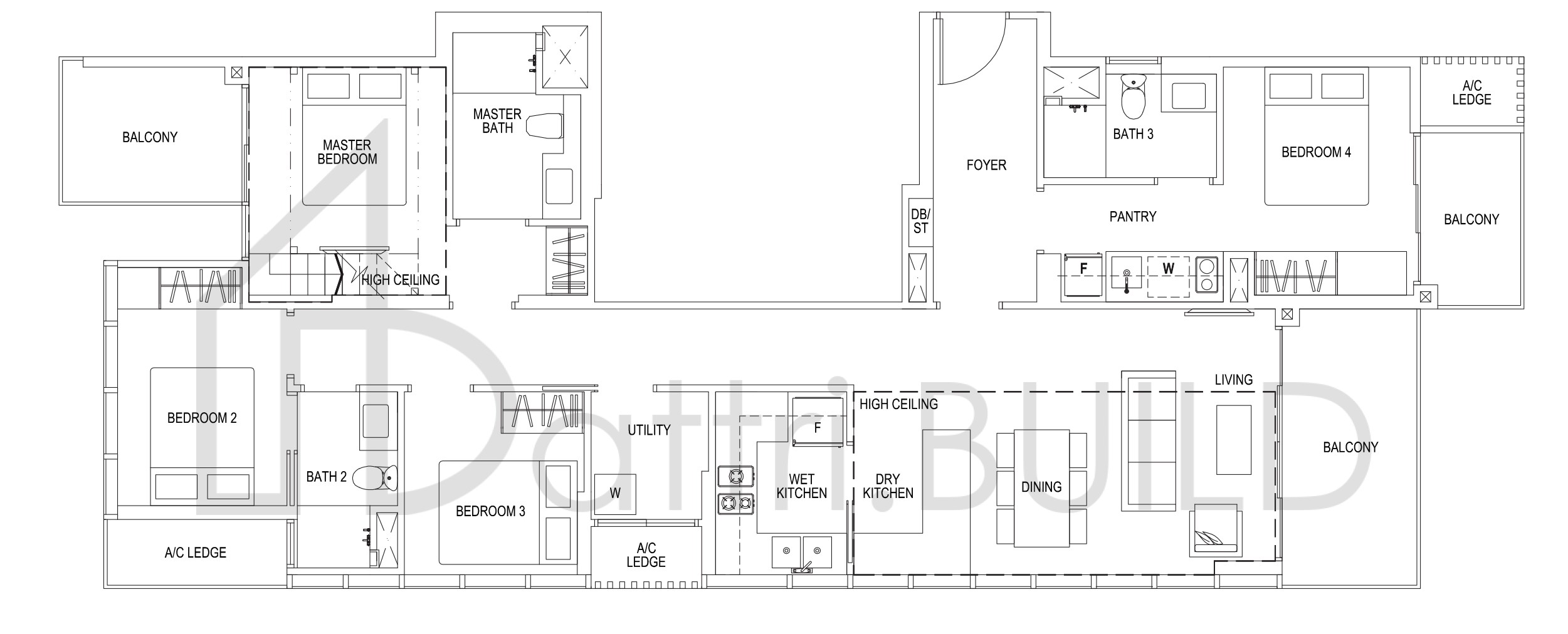 SIMS URBAN OASIS D2 DK-R floorplan (watermarked)