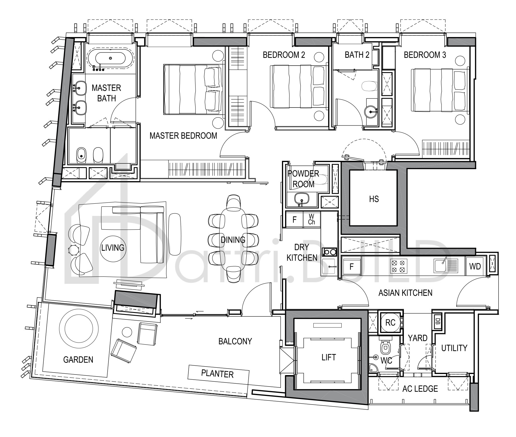 3 ORCHARD BY-THE-PARK B2-a1 floorplan (watermarked)
