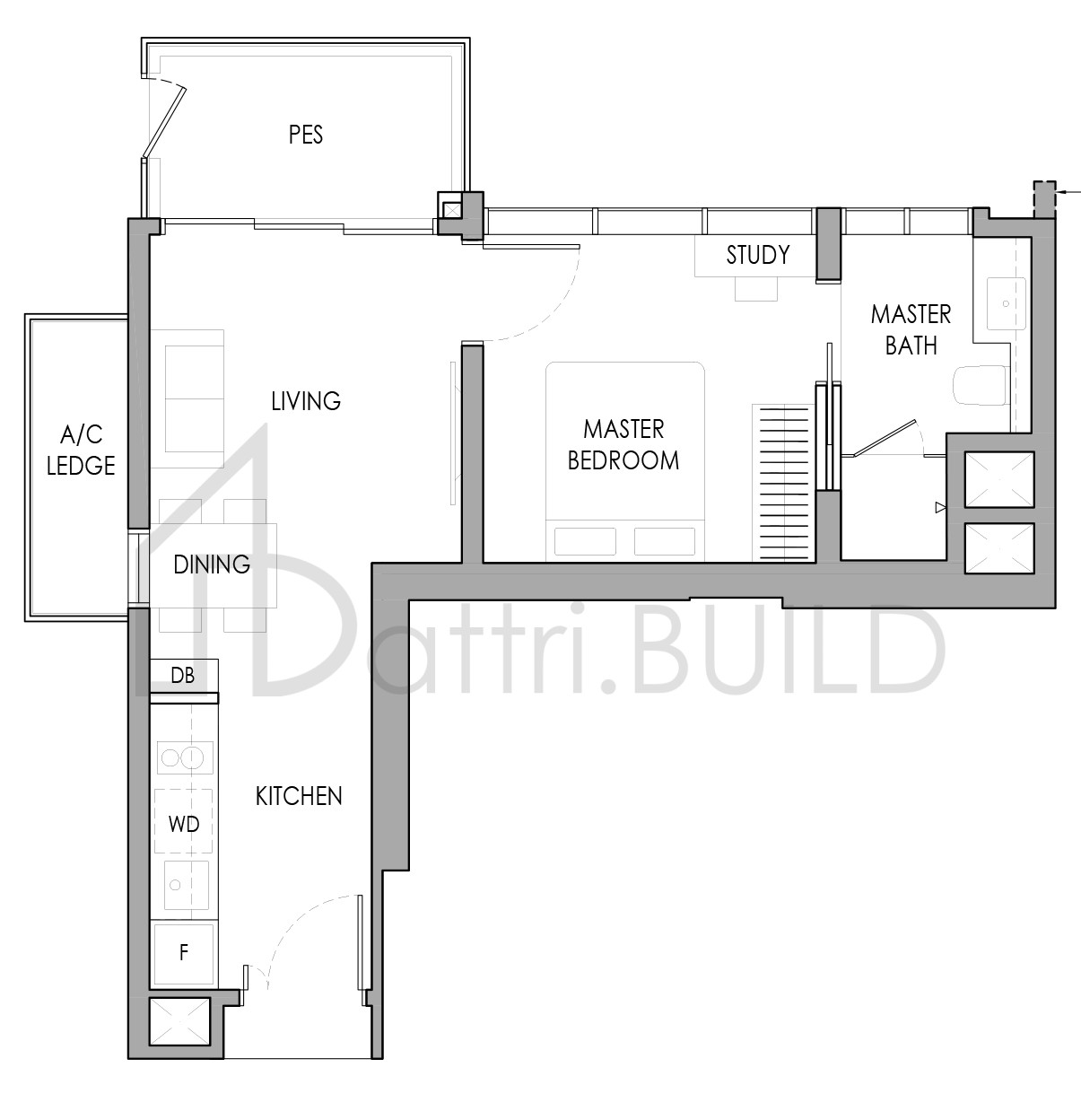 SENGKANG GRAND RESIDENCES A4S(p) floorplan (watermarked)
