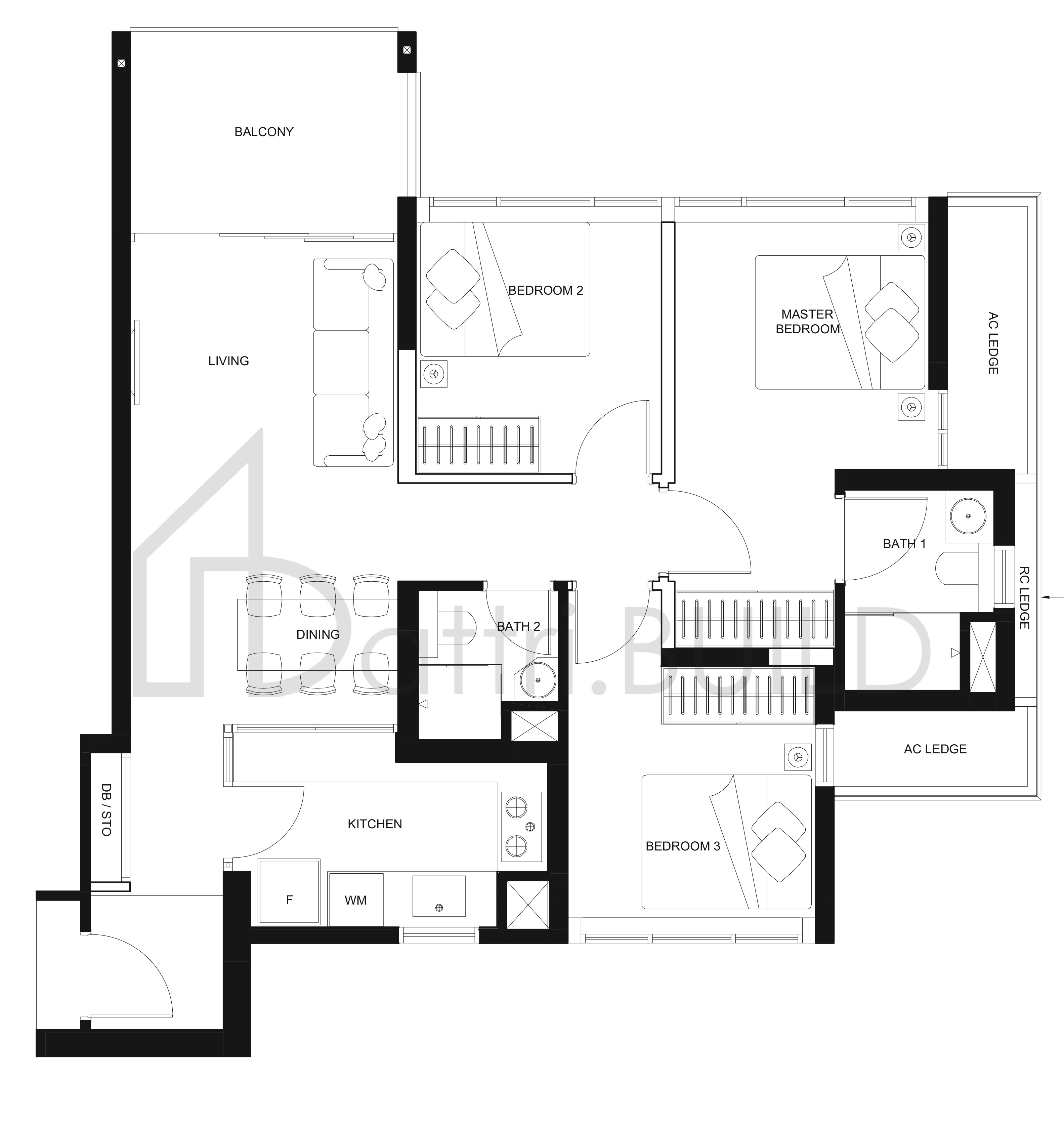 THE LINQ D floorplan (watermarked)