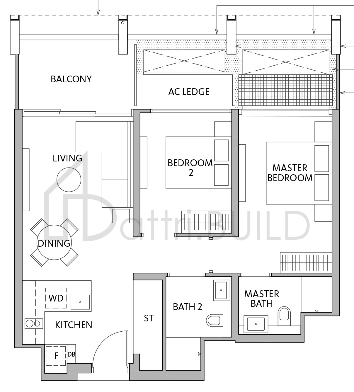RIVIÈRE B1-3(h) floorplan (watermarked)