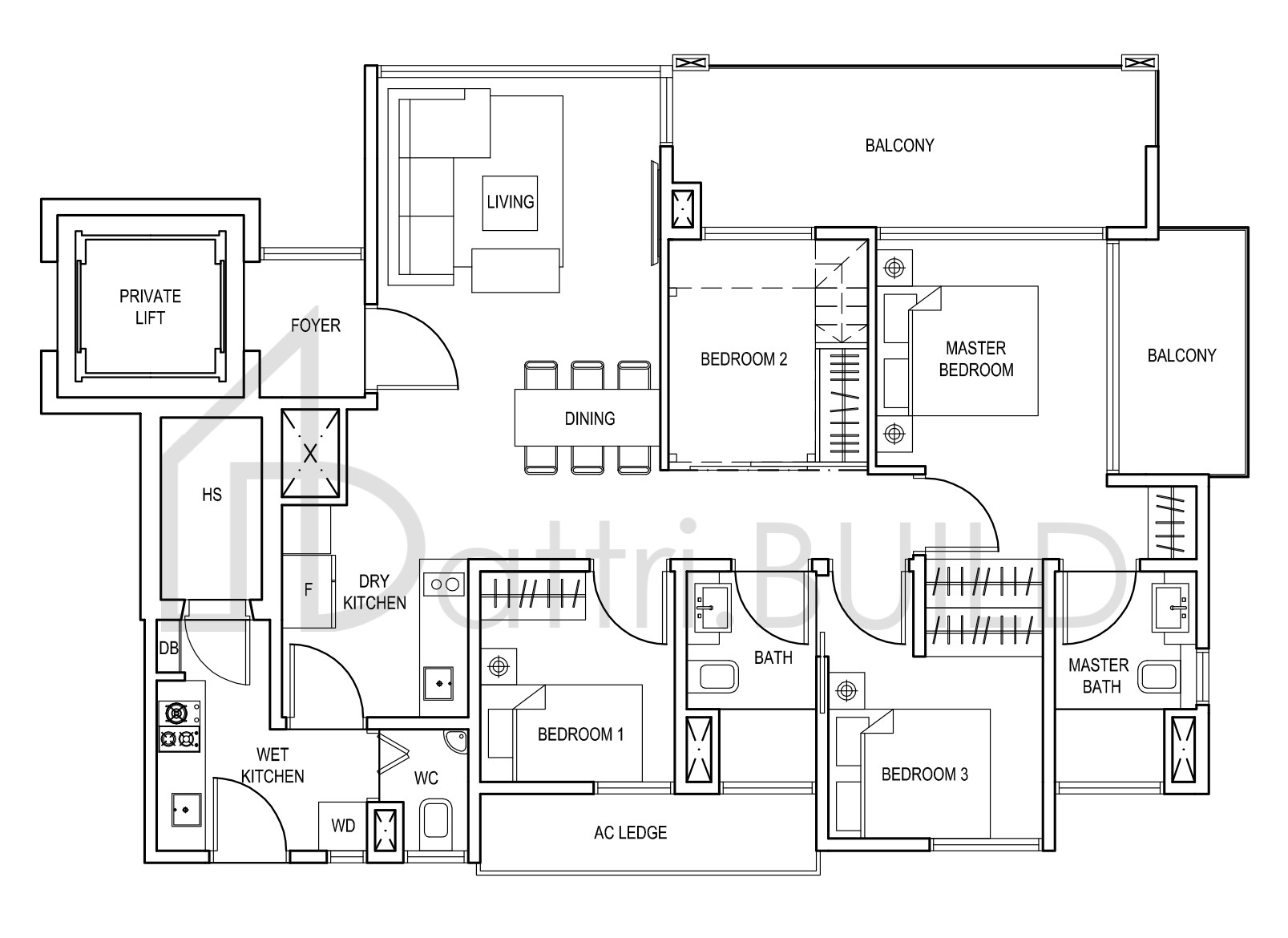 THE CREEK @ BUKIT D2 floorplan (watermarked)
