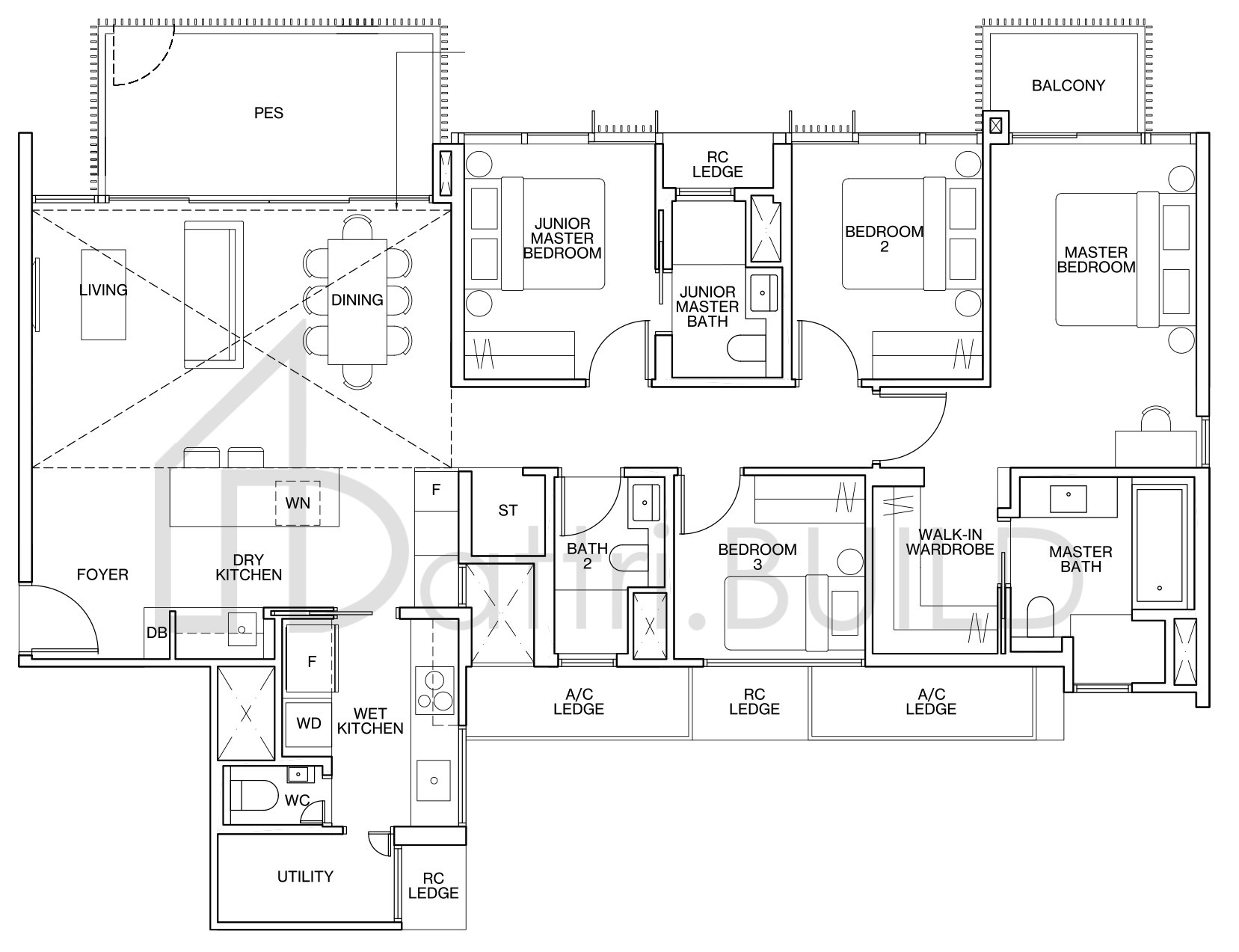 KI RESIDENCES AT BROOKVALE D3-G floorplan (watermarked)