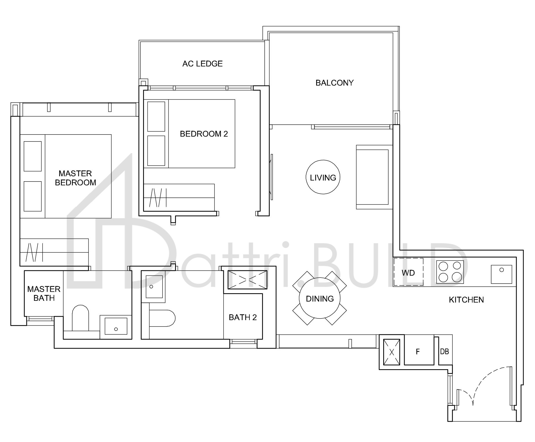 HYLL ON HOLLAND C1 floorplan (watermarked)