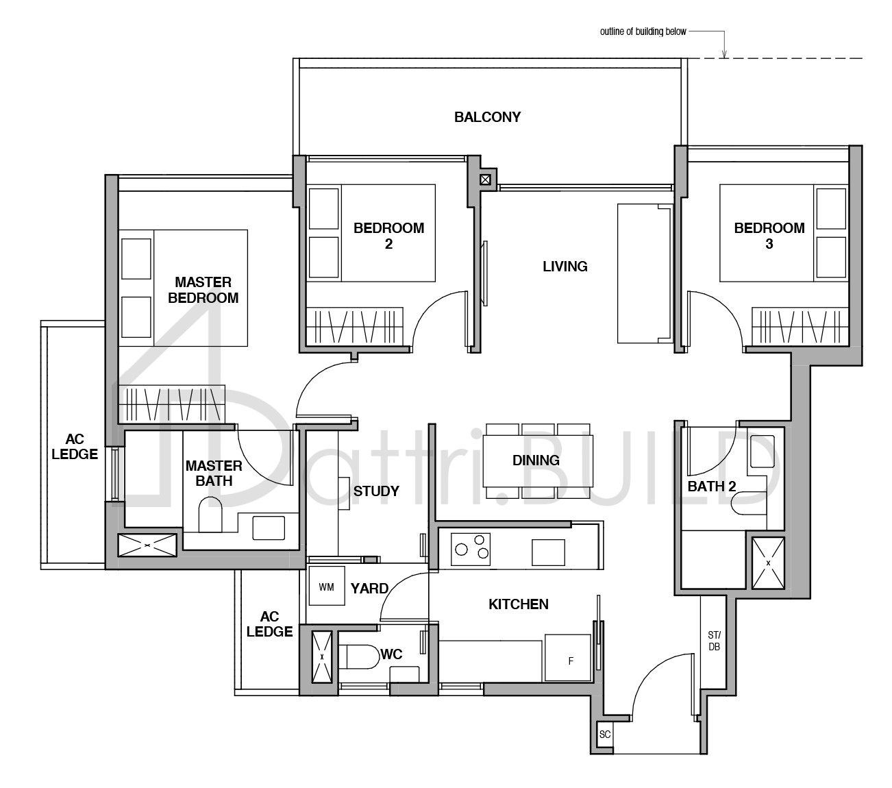 ROYALGREEN CS-1 floorplan (watermarked)