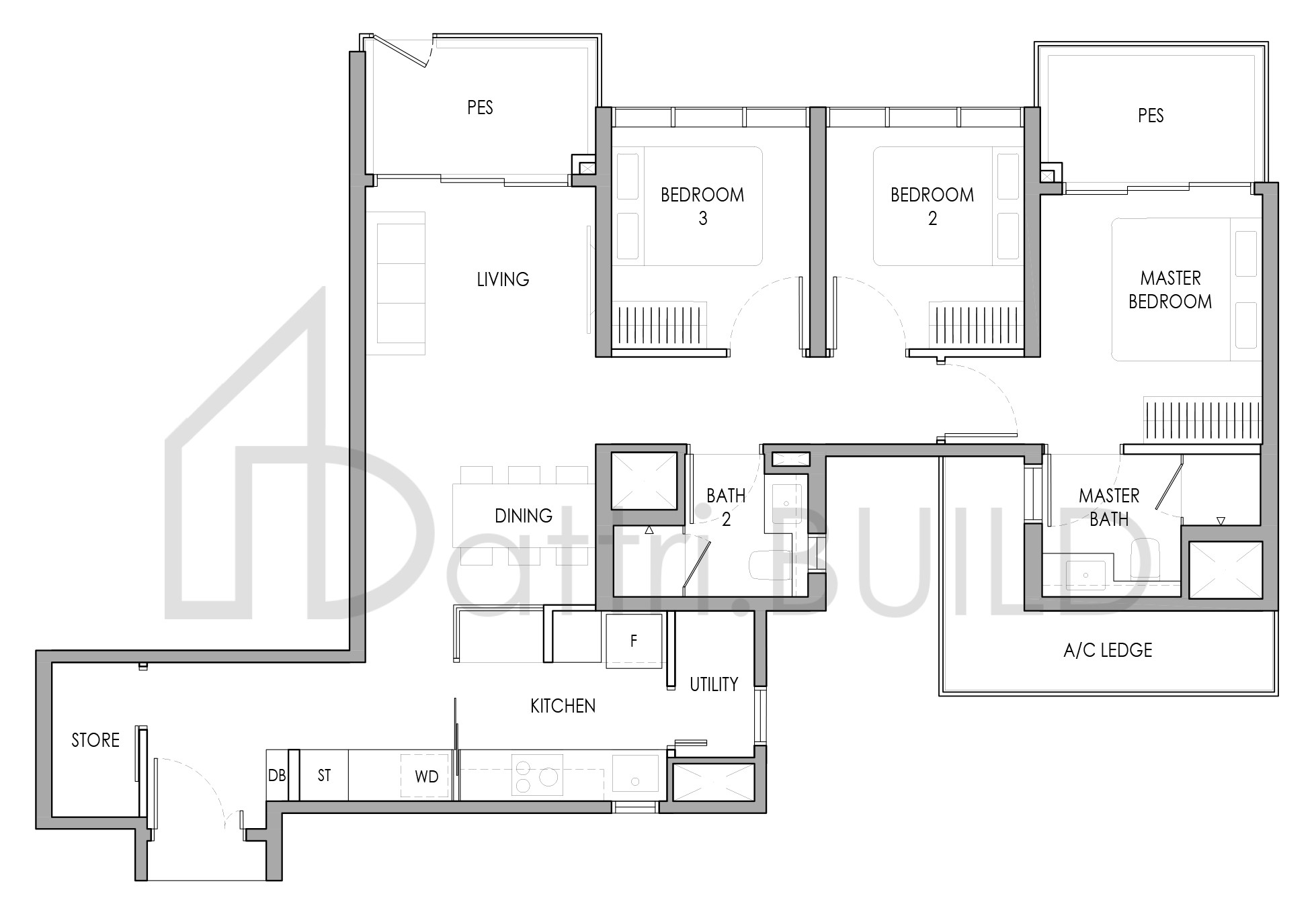 SENGKANG GRAND RESIDENCES C4P(p) floorplan (watermarked)
