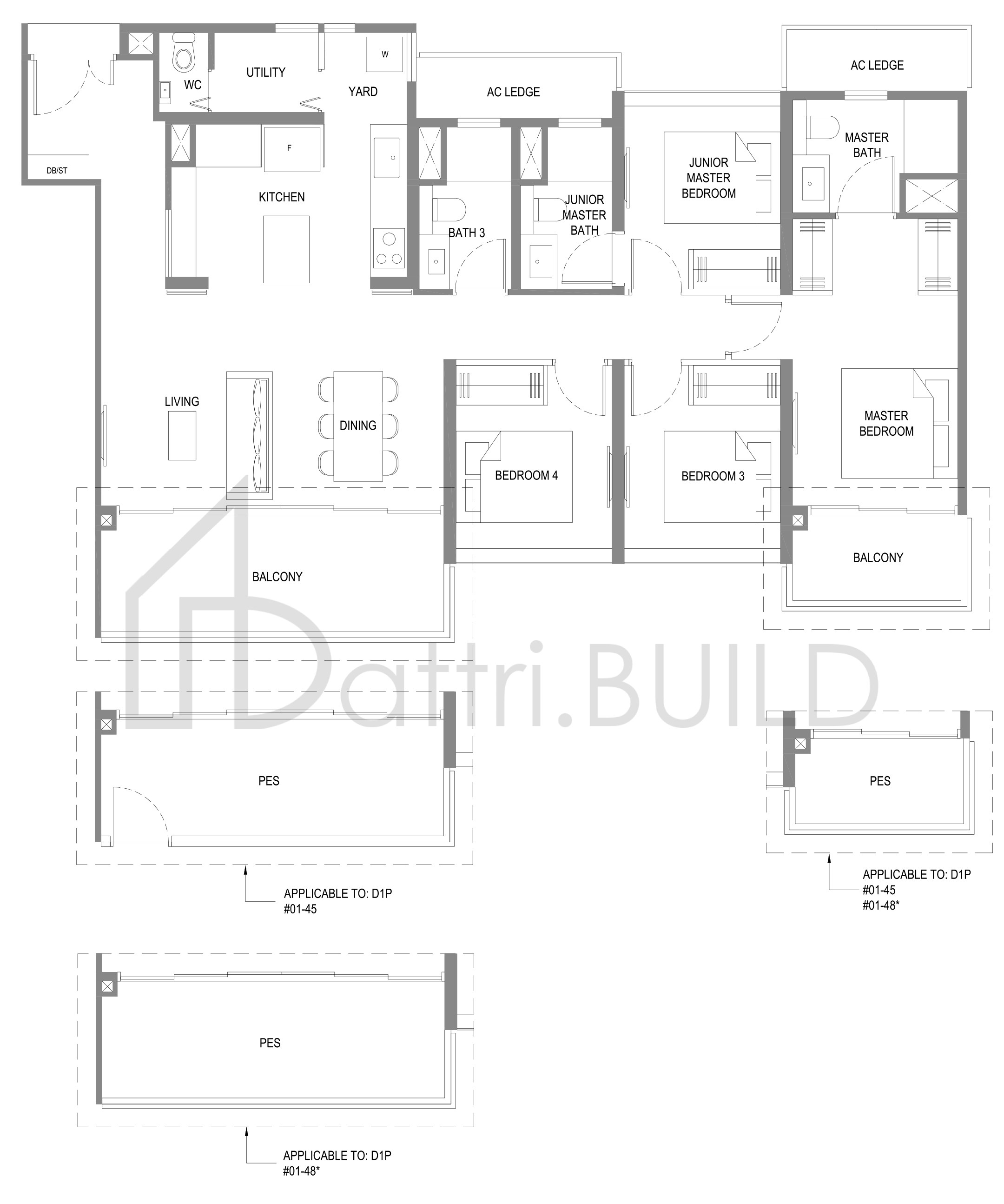 VERDALE D1P floorplan (watermarked)